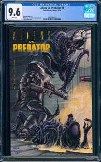 CGC 9.6 Aliens vs Predator #3 BEN