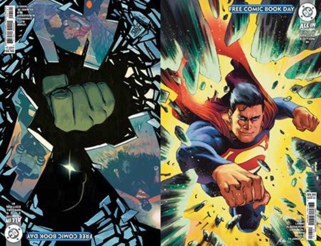 Free Comic Book Day 2025   DC All In Absolute Universe 2025 Free Comic Book Day Special Edition Foil Variant