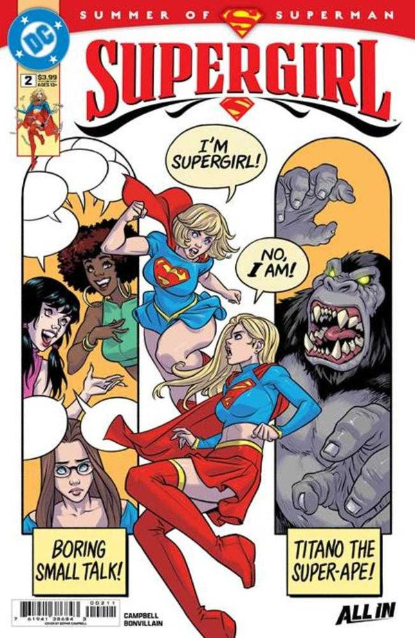 Supergirl #2 Cover A Sophie Campbell