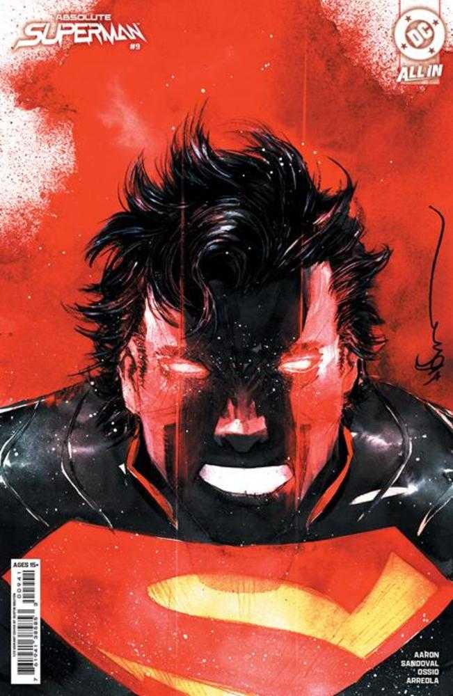 Absolute Superman #9 Cover D 1 in 25 Dustin Nguyen Card Stock Variant