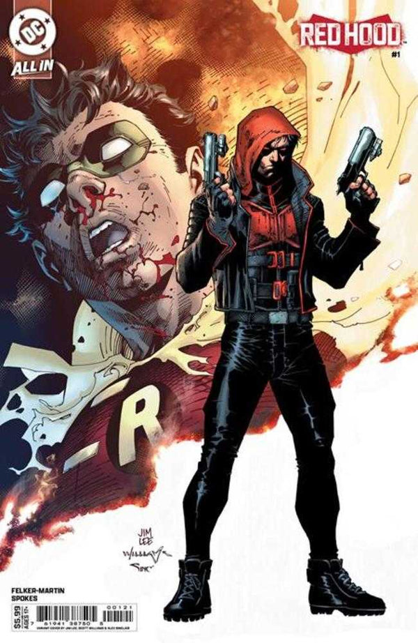 Red Hood #1 Cover B Jim Lee Card Stock Variant (Mature)