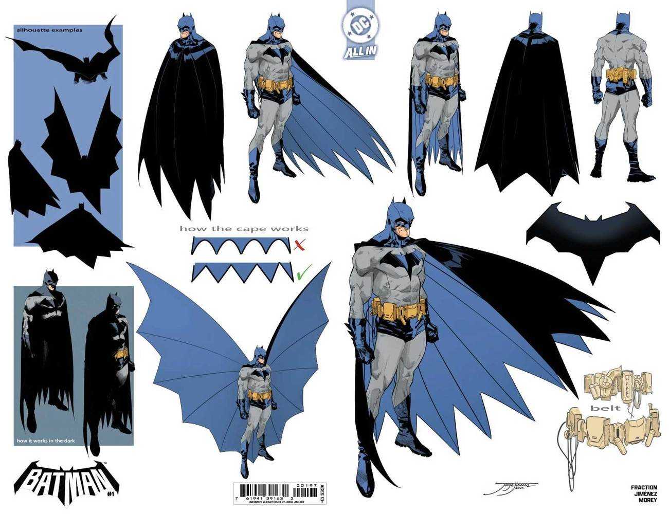 Batman #1 Cover O 5 Copy Jorge Jimenez Design Unlock Card Stock Variant