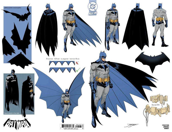 Batman #1 Cover O 5 Copy Jorge Jimenez Design Unlock Card Stock Variant