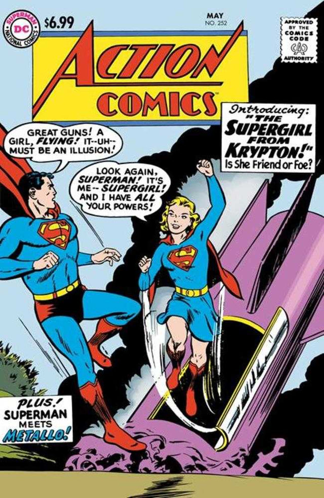 Action Comics #252 Facsimile Edition Cover B Curt Swan Foil Variant