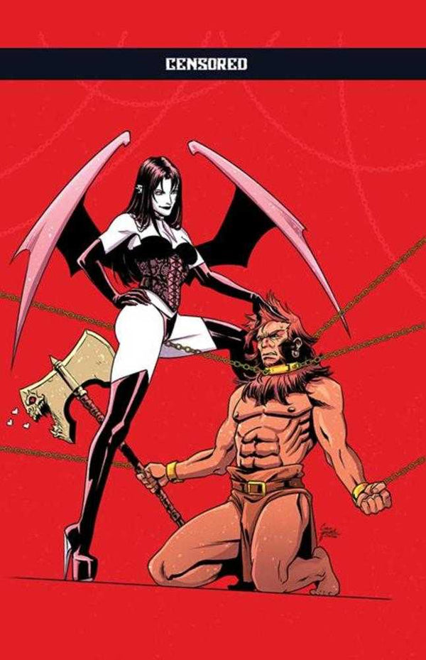 Barbaric The Long Death #3 (Of 3) Cover E Corin Howell Lilith Crossover Black Bag Variant