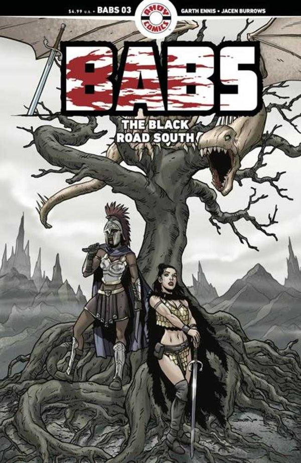 Babs The Black Road South #3 (Of 6) Cover A Jacen Burrows (Mature)