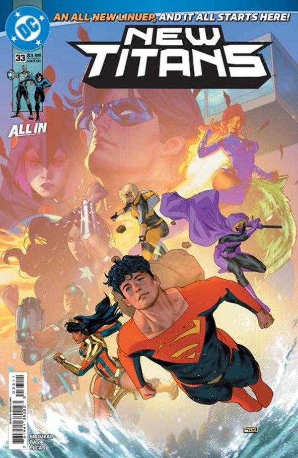 New Titans #33 Cover A Taurin Clarke