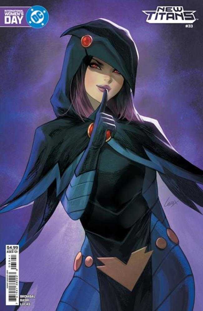 New Titans #33 Cover D Lesley Leirix Li International Women’s Day Card Stock Variant