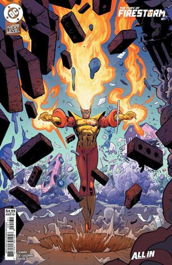Fury Of Firestorm #1 (Of 6) Cover B Riley Rossmo Card Stock Variant
