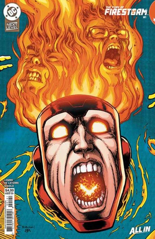 Fury Of Firestorm #1 (Of 6) Cover C Chris Burnham Card Stock Variant