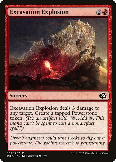 Excavation Explosion - The Brothers' War () #132