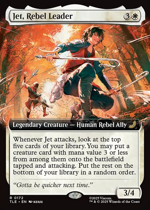 Jet, Rebel Leader - Avatar: The Last Airbender Eternal () #172