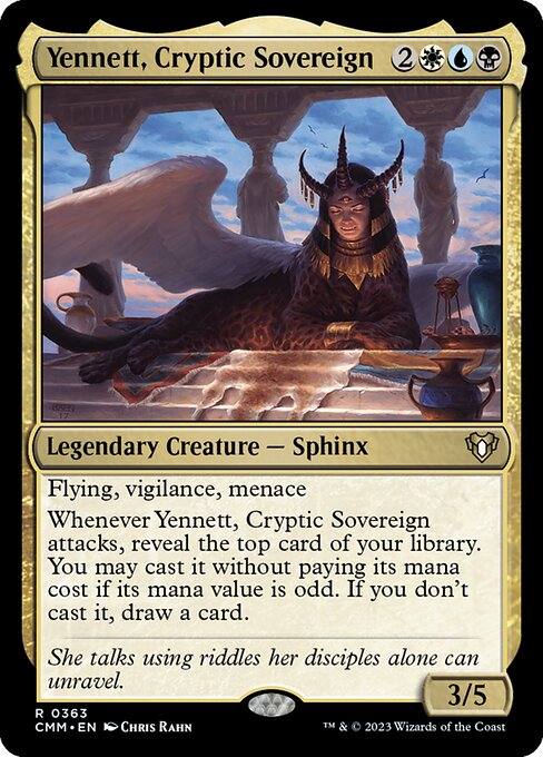 Yennett, Cryptic Sovereign - Commander Masters (CMM) #363