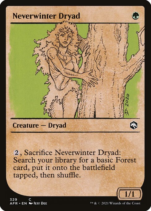 Neverwinter Dryad - Adventures in the Forgotten Realms () #329