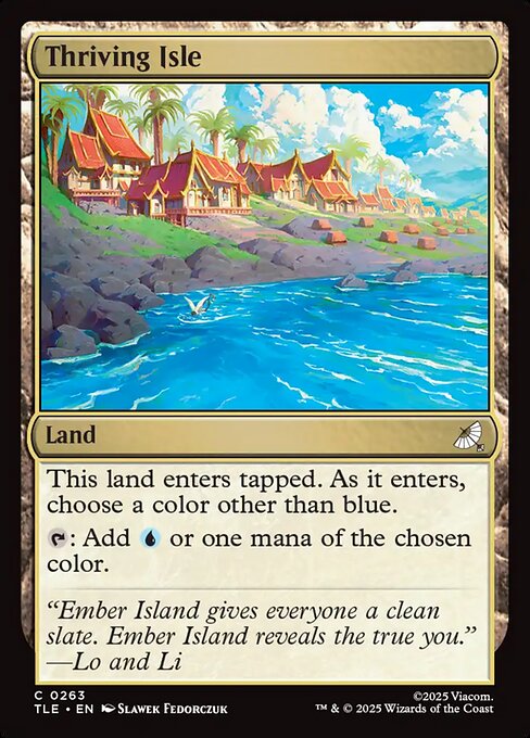 Thriving Isle - Avatar: The Last Airbender Eternal () #263 [Foil] [Foil]