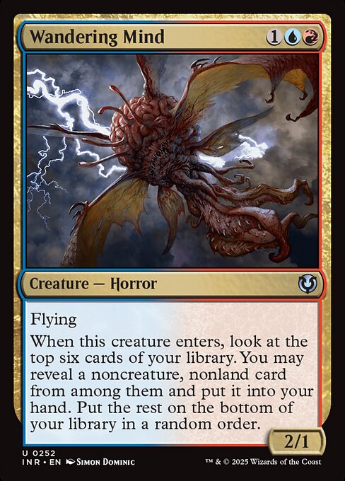 Wandering Mind - Innistrad Remastered (inr) #252 [Foil] [Foil]