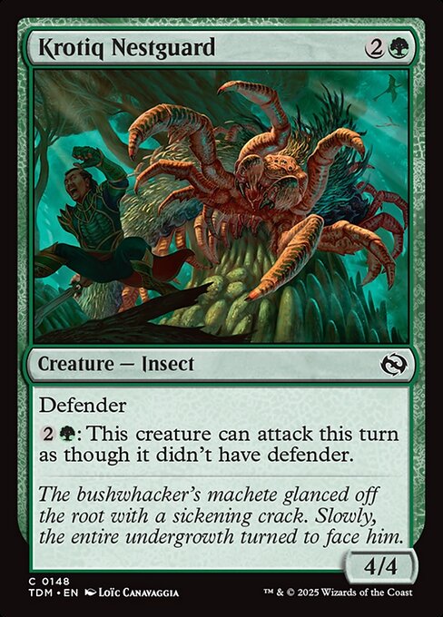 Krotiq Nestguard - Tarkir: Dragonstorm () #148 [Foil] [Foil]