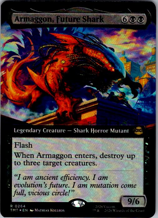 Armaggon, Future Shark [Foil] - Teenage Mutant Ninja Turtles (TMT) #264 [Foil]