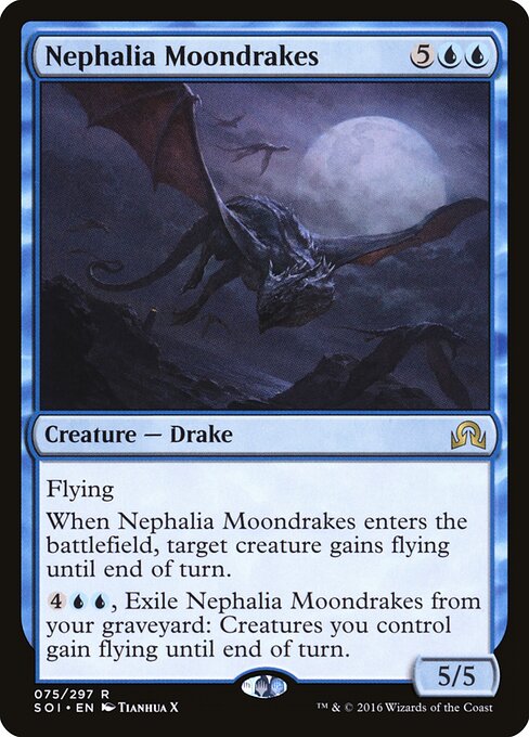 Nephalia Moondrakes - Shadows over Innistrad (SOI) #75