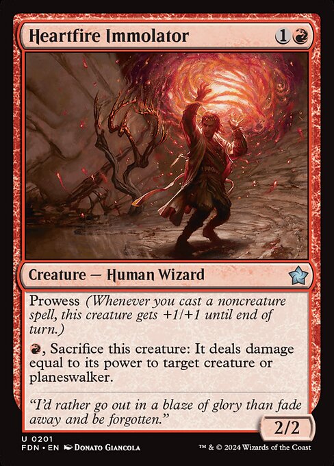 Heartfire Immolator - Foundations () #201