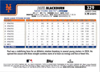 2025 Topps #329 Paul Blackburn