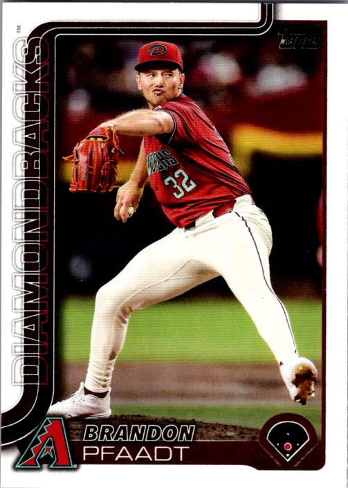 2025 Topps #182 Brandon Pfaadt