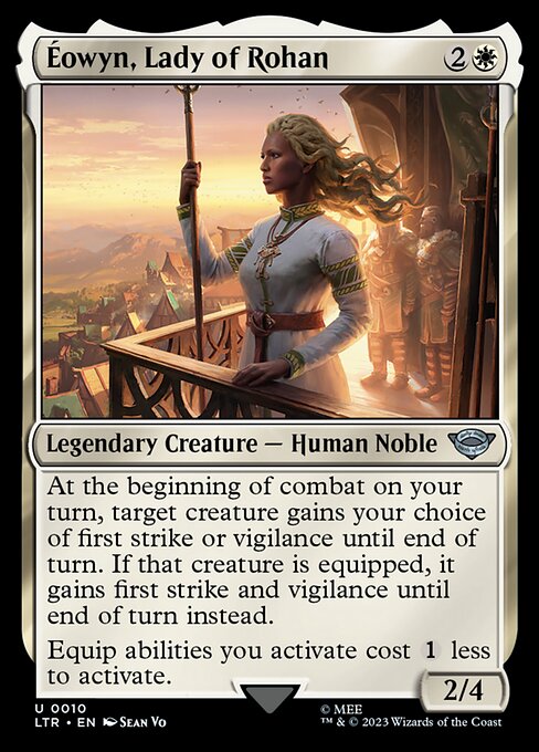 Éowyn, Lady of Rohan - The Lord of the Rings: Tales of Middle-earth (ltr) #10 [Foil] [Foil]