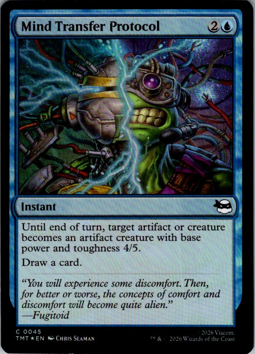 Mind Transfer Protocol [Foil] - Teenage Mutant Ninja Turtles (TMT) #45 [Foil]