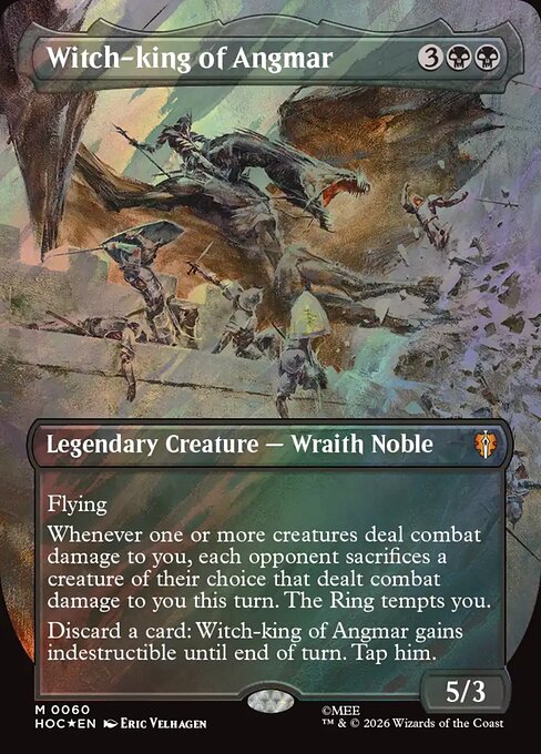 Witch-king of Angmar - The Hobbit Eternal (HOC) #60 [Foil] [Foil]