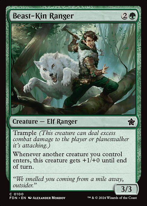Beast-Kin Ranger - Foundations () #100