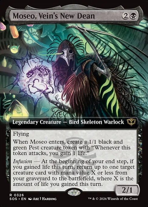Moseo, Vein's New Dean - Secrets of Strixhaven () #326