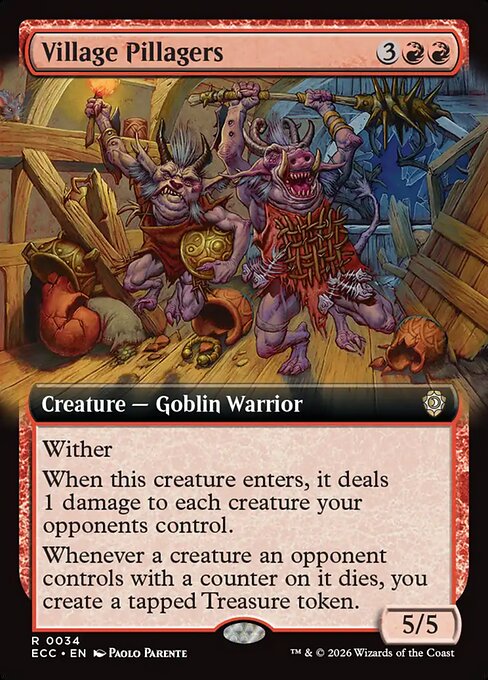 Village Pillagers - Lorwyn Eclipsed Commander (ECC) #34