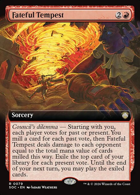 Fateful Tempest - Secrets of Strixhaven Commander () #79