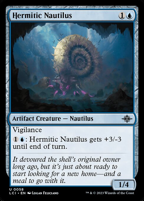 Hermitic Nautilus - The Lost Caverns of Ixalan (lci) #58