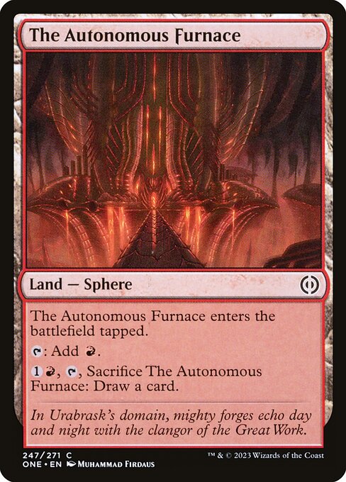The Autonomous Furnace - Phyrexia: All Will Be One () #247
