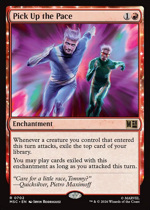 Pick Up the Pace - Marvel Super Heroes Commander () #702