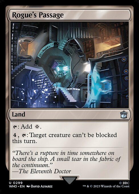 Rogue's Passage - Doctor Who (WHO) #299 [Foil] [Foil]
