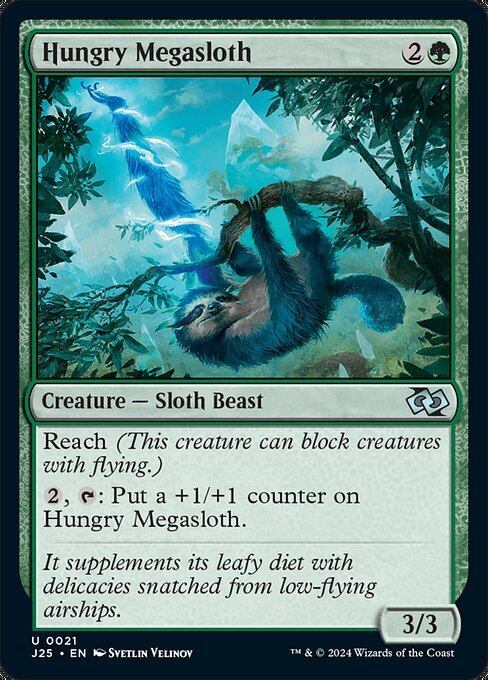 Hungry Megasloth - Foundations Jumpstart () #21