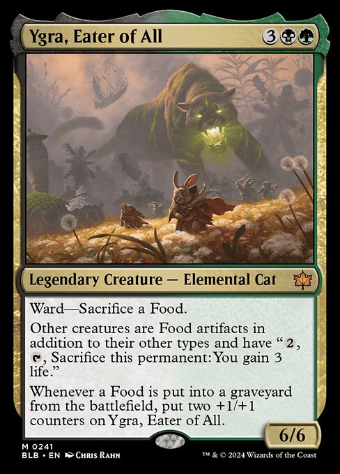 Ygra, Eater of All - Bloomburrow (BLB) #241