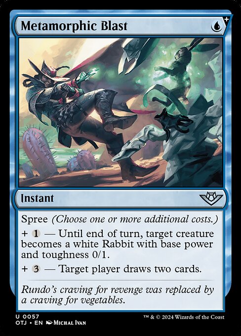 Metamorphic Blast - Outlaws of Thunder Junction () #57