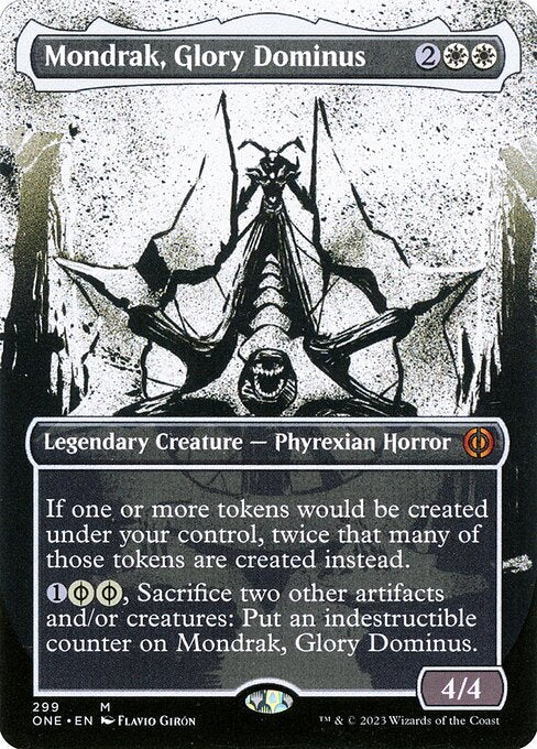 Mondrak, Glory Dominus - Phyrexia: All Will Be One (ONE) #299 [Foil] [Foil]