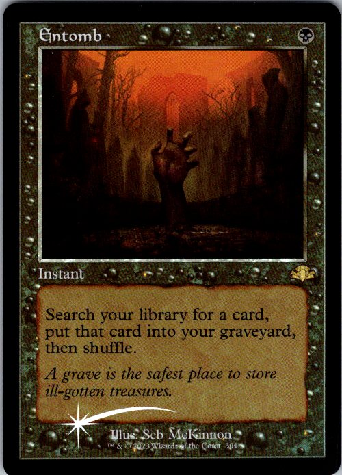 Entomb [Foil] - Dominaria Remastered (DMR) #304 [Foil]