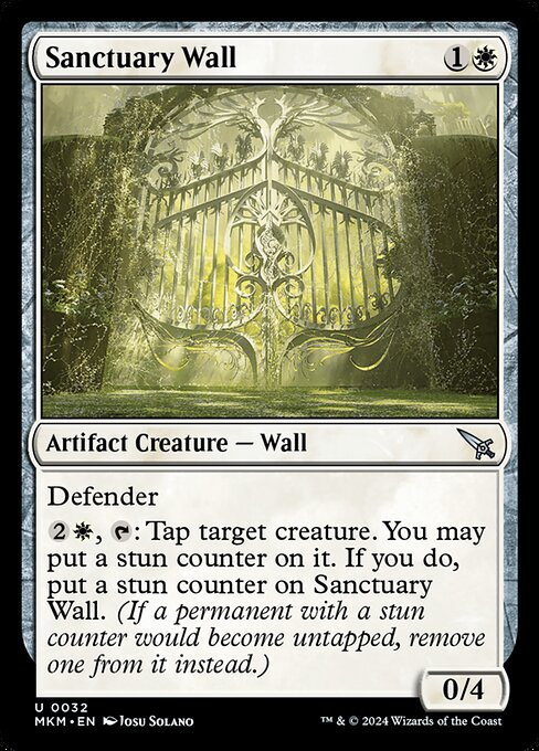 Sanctuary Wall - Murders at Karlov Manor (MKM) #32 [Foil] [Foil]