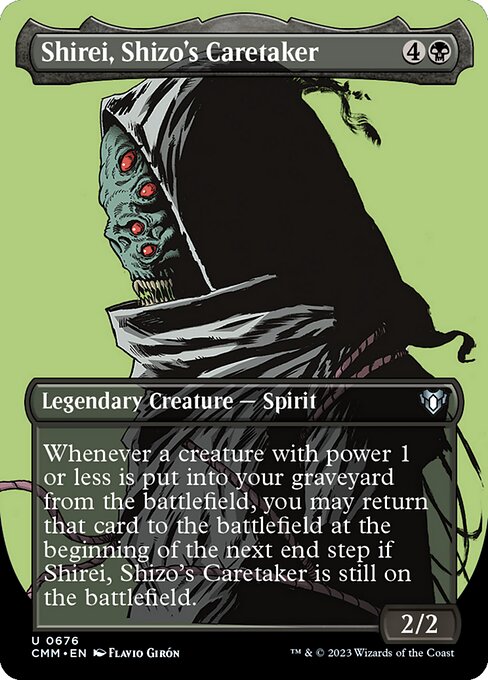 Shirei, Shizo's Caretaker - Commander Masters () #676