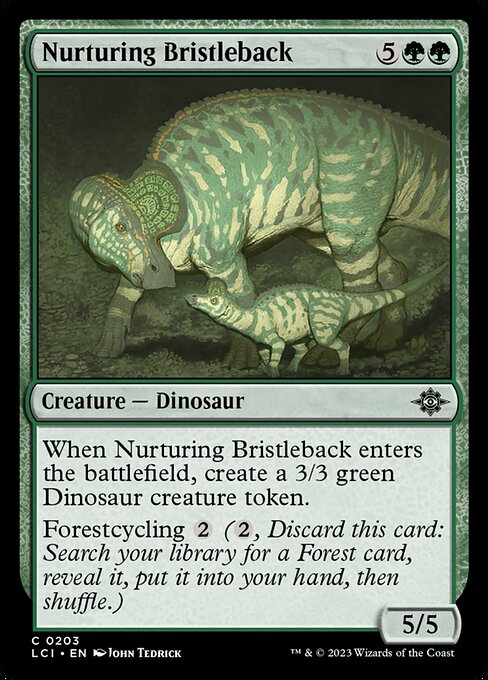 Nurturing Bristleback - The Lost Caverns of Ixalan (lci) #203