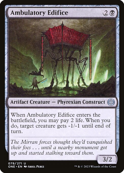 Ambulatory Edifice - Phyrexia: All Will Be One () #79