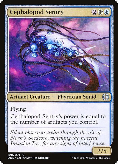 Cephalopod Sentry - Phyrexia: All Will Be One () #198