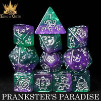 DNDDICEWHOLESALE.COM - Prankster's Paradise - 11 Dice Set