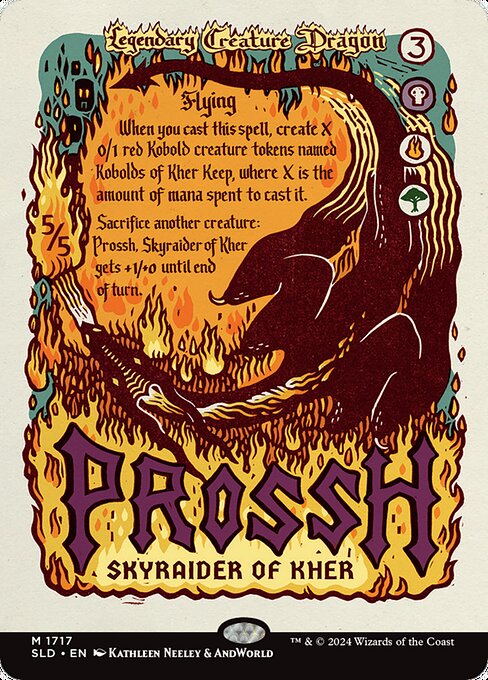 Prossh, Skyraider of Kher - Secret Lair Drop () #1717