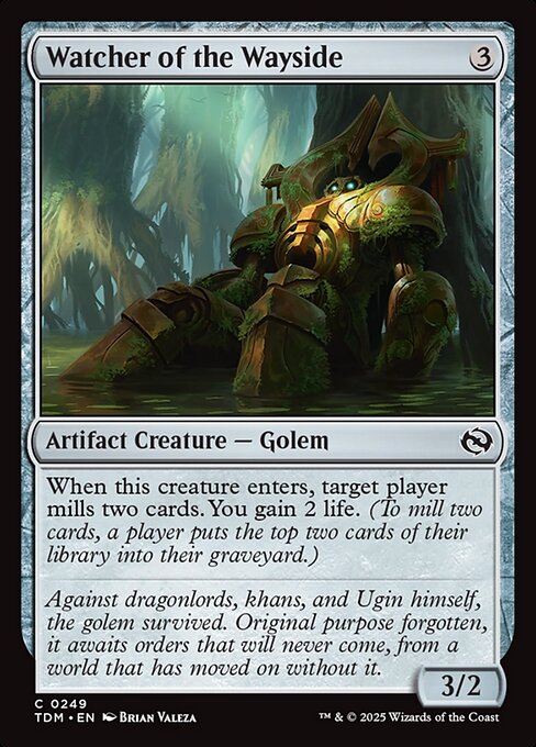 Watcher of the Wayside - Tarkir: Dragonstorm () #249 [Foil] [Foil]